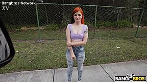 Sawyer swipes right on your throbbing cock, ready for her?