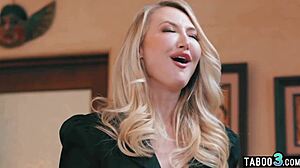 lesbian milf housewife kendra james catches fingering teen thief indica monroe