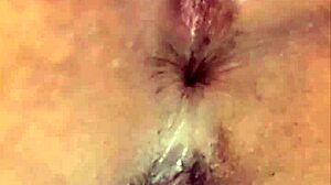 Filled Ass with Cum Now Lick It