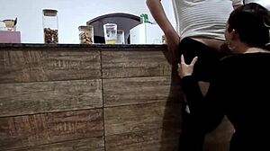 blonde cheats anal only with bar stranger creampie no pussy