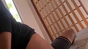 stepmom's huge natural tits invade my room for taboo ride
