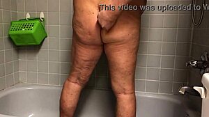 shower toy vibrator warms up wet ass play