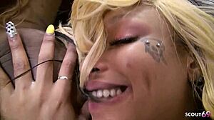 i love rough hotel ffm with two inked saggy tits ebony sluts on bbc