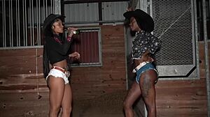 Pretty Black Girl Rides with Pure Joy and Passion