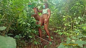 King's BBW Wife Moans from Big Black Cock in Ritual Fuck