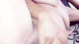 Petite Latina Milf Fingers Tight Vagina to Creampie Squirt Mess