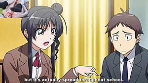 student pounds classmate right in the classroom