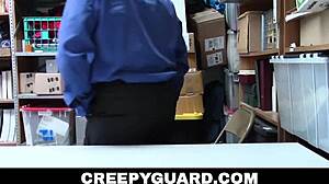 black teen sarah banks caught stealing gets fucked by white cop