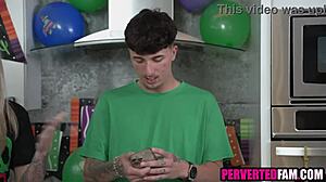 stepsis joins stepbro for taboo threesome pounding on cinco de mayo