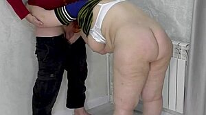 Old milf's big ass tits crave anal dick tease