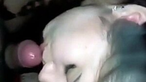 My neighbor loves gulping my hot load eagerly