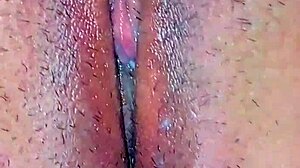 Closeup Bold Husband Fingers Juicy Hairy Indian Wife's Beaver Pussy To Creampie Climax