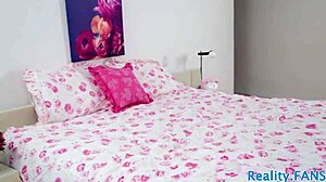 Tiny Tattooed Hitchhiker Pays for Ride by Riding Cock Cowgirl Style