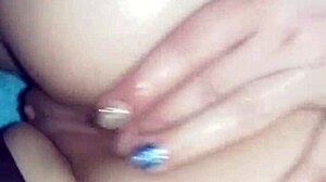 in bucuresti the romanian euro babe spreads her ass cheeks wide fingering deep into her tight hole solo