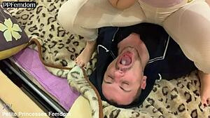 ready for kira's leggings foot gagging armpit licks and facesitting?