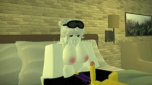 roblox yellow husband pounding his busty wife cowgirl style 🔥💦
