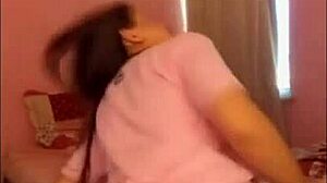 Helen dances naked shaking her juicy ass