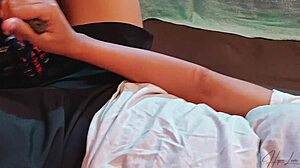 i hired chubby indonesian maid for quick creampie in bedroom