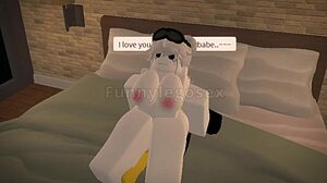 roblox yellow husband pounding his busty wife cowgirl style 🔥💦