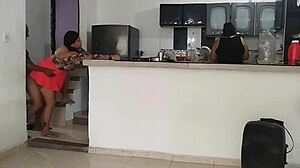 Heart pounding as perverted stepdad fucks his stepdaughter right in front of her unaware twin sister he's her caregiver