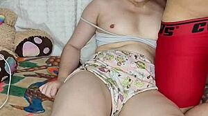 hermosa colombian latina milf roommate gets cachonda blowjob creampie and massive facial cumshot