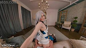 skinny bronya moans hard in honkai cosplay vr fuck