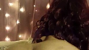 horny teen babe fingers her wet pussy fantasizing about huge cocks