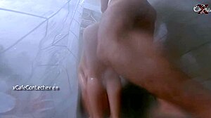 Fucking cuñada's huge ass post-shower!