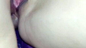 does horny wife squirt on muscular husband's hardcore anal pov?