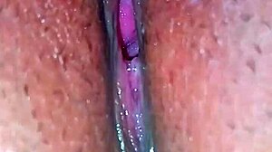Closeup Bold Husband Fingers Juicy Hairy Indian Wife's Beaver Pussy To Creampie Climax