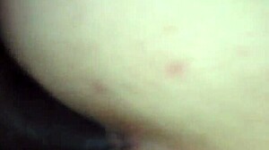 White Bitch Takes BBC Doggystyle Cumshot