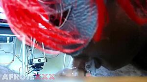 God, my curvy ass shakes wild while I rub my wet pussy on this sofa