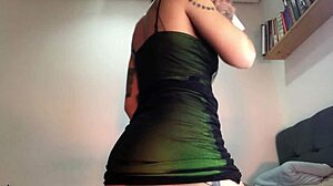 my hairy armpits and pierced nipples get played while i deepthroat dildo