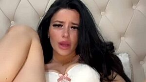 hey check out this horny american teen exchange student squirting solo on webcam with toys pov