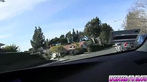 WOW! licensed to blow - athena palomino begs stepdad i want you in car pov!