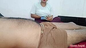 Stepdaughter Seduction Ignites Intense Bedroom Fuck with Stepfather's Huge Cock