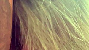 i saw the neighbor eyeing me got so horny called my cuck husband to suck his cock while neighbor watches pure delight