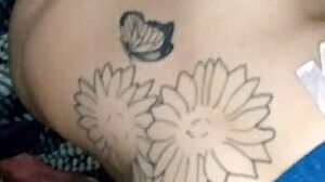 Girlfriend sucking old friend blindfolded, doesn't know she's filmed close up