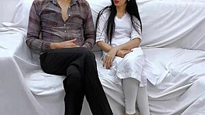 seeing my mother-in-law's thin waist and thick ass makes my penis so erect