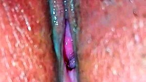 Closeup Bold Husband Fingers Juicy Hairy Indian Wife's Beaver Pussy To Creampie Climax