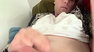 Wanna see Youtube star Mchenry Cruiser jack off for milf's cum lick?