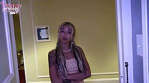 Mr Brogan Fills Gia’s College Cunt With Huge Cock