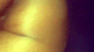 milwaukee babe bent over squirting on huge black daddy dick quickie fuck!