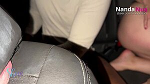 Blonde Milf Flashes Big Tits in Car Then Gets Bent Over for BBC Doggy on Street While Cuck Watches