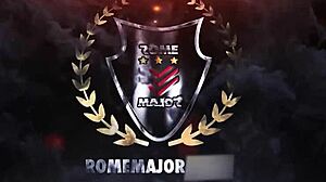 maggie green meets rome major for an interracial booty call encounter