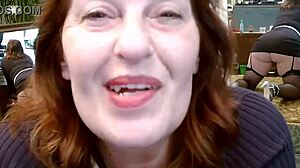 Teasing dirty mouthed dawnskye1962 flashes natural tits in fishnet thigh highs and heels before mirrors