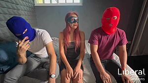 Cuckold Boyfriend Lends Girlfriend for Intense Group Porn Filming