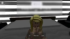 What secrets hide in private Roblox fun with hot girl?