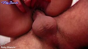 Damn, two big cocks pleasing slut lady rox completely