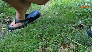 I watch milf pissing compilation in golden rain femdom ep 808